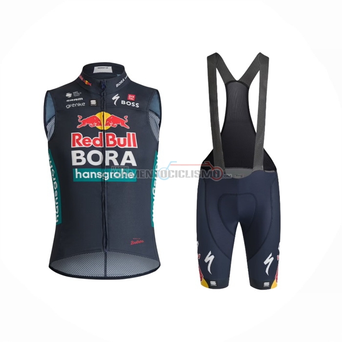 2024 Gilet Antivento Bora-Hansgrone Blu e Salopette