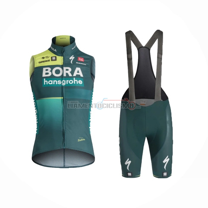 2024 Gilet Antivento Bora-Hansgrone Verde e Salopette